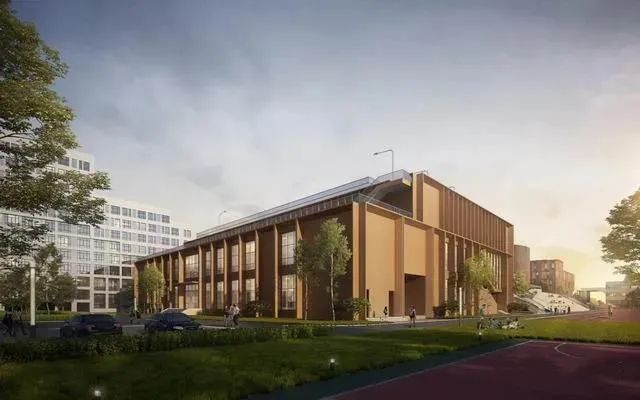 滕州一中高铁新区分校大量效果图流出,真漂亮!(图4)