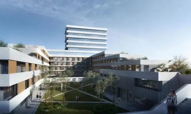 滕州一中高铁新区分校大量效果图流出,真漂亮!(图5)