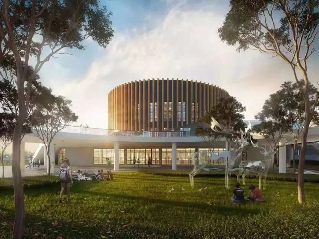 滕州一中高铁新区分校大量效果图流出,真漂亮!(图8)