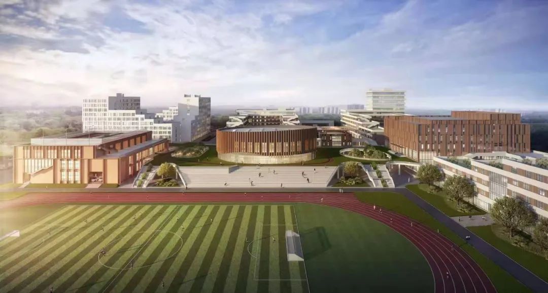 滕州一中高铁新区分校大量效果图流出,真漂亮!(图10)